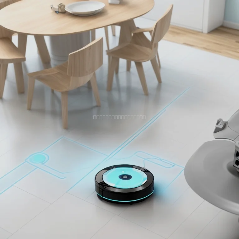 aicleanrover Reinigungsroboter in Aktion